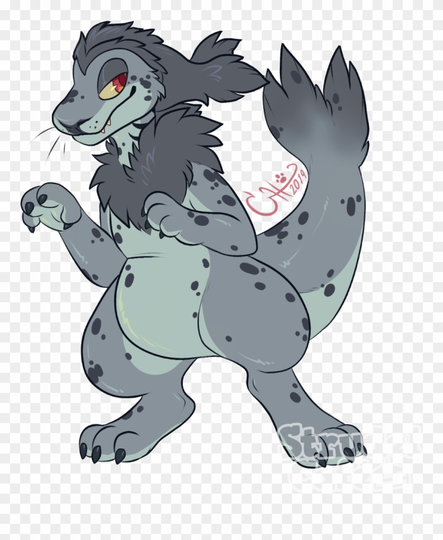 Leopard Seal - Cartoon Clipart