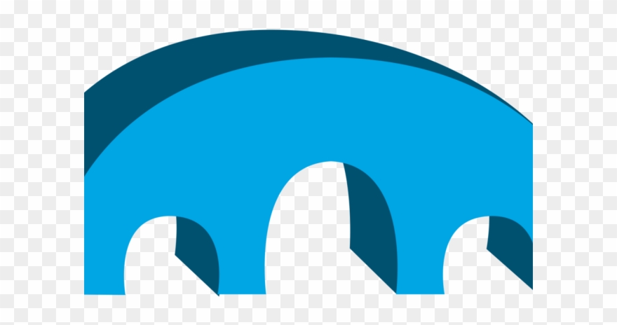 Broken Bridge Clipart Arc Bridge - Png Download