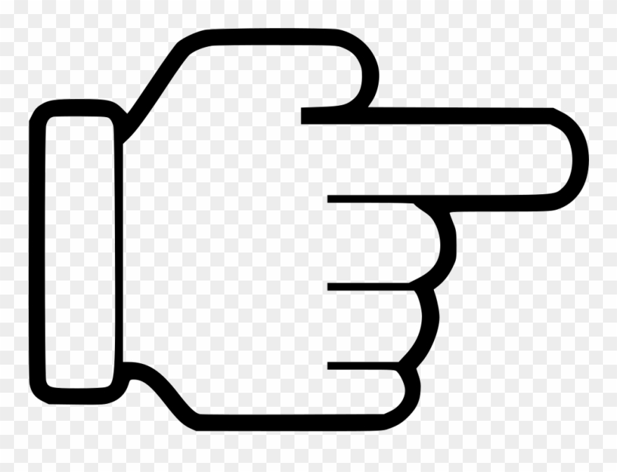 Hand Point Right Comments - Hand Point Png Clipart