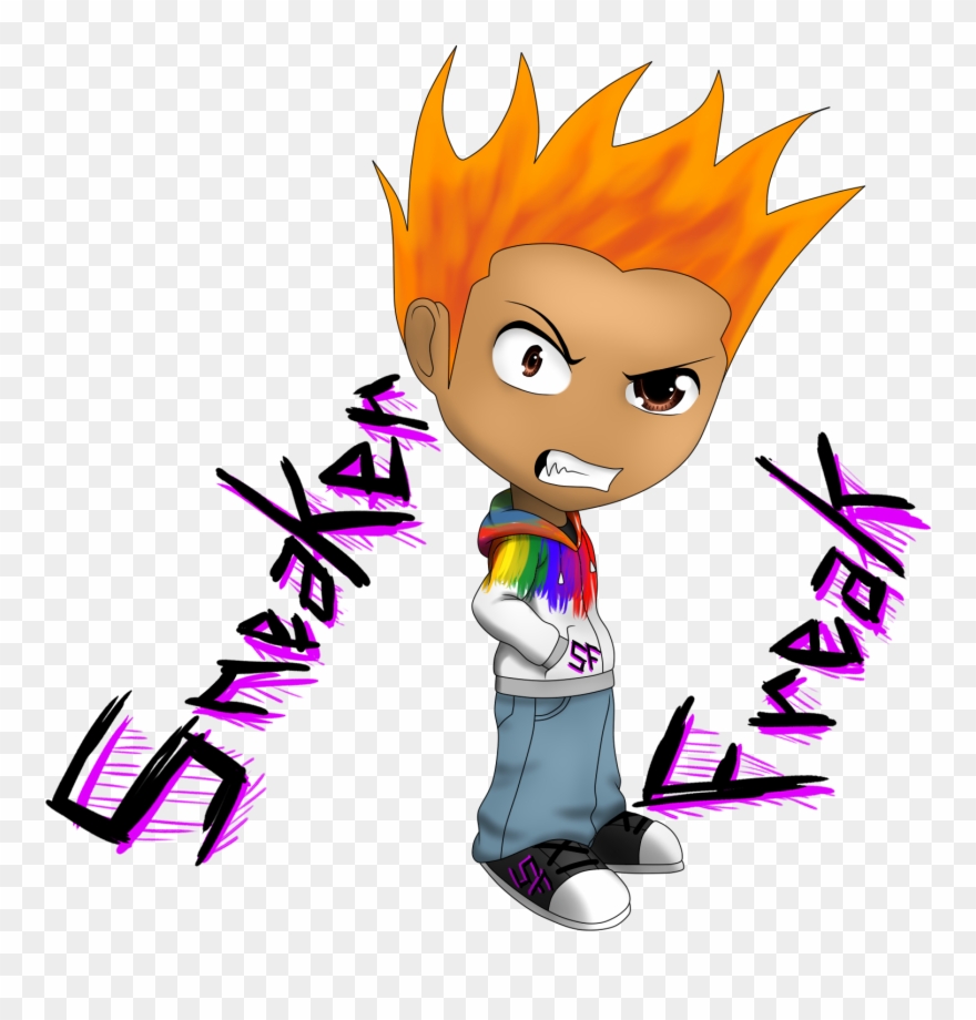 Sneaker-freak - Cartoon Clipart