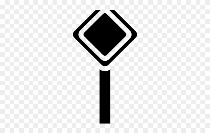 Traffic Light Clipart Pole - Sign - Png Download