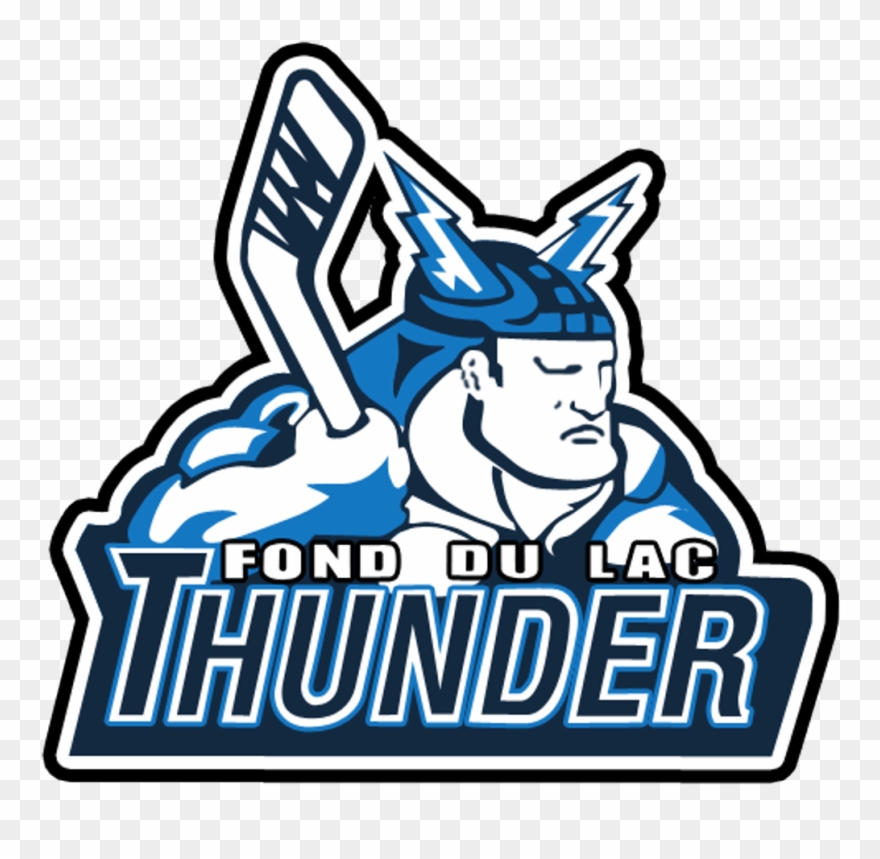 Fond Du Lac Thunder Logo Clipart