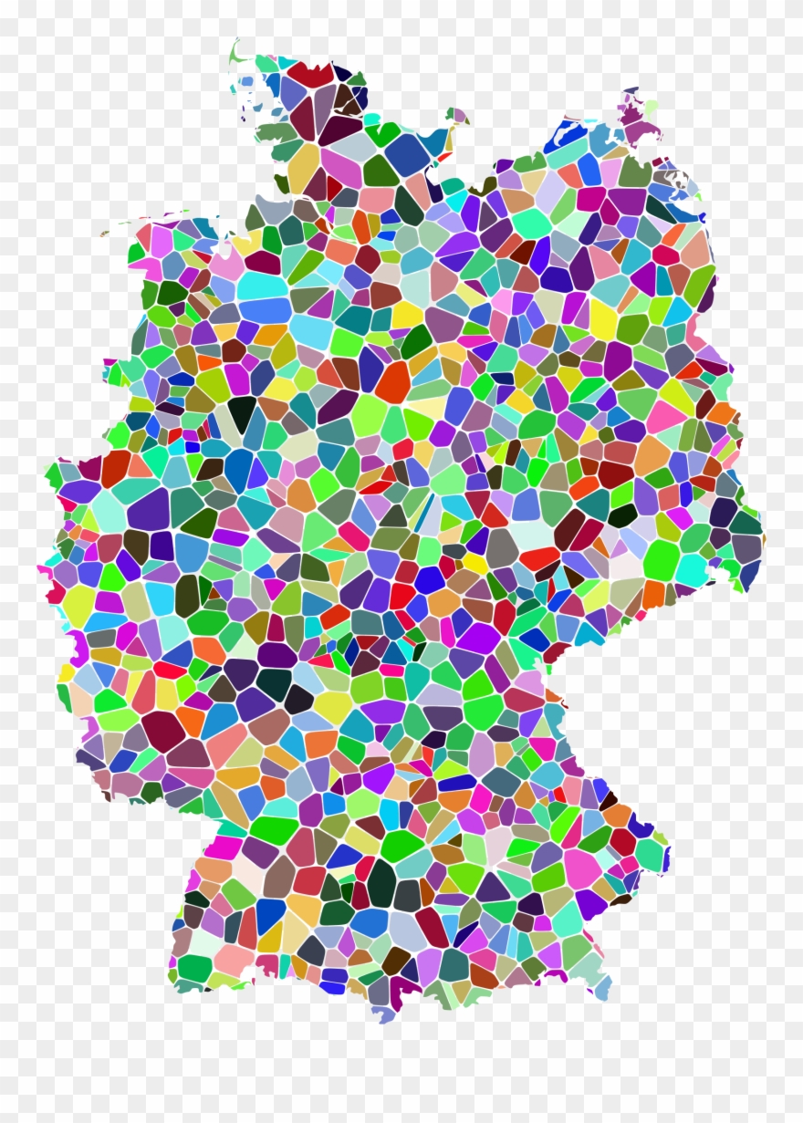 This Free Icons Png Design Of Prismatic Tiled Germany Clipart