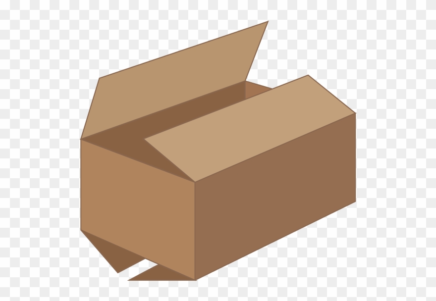 Box Clipart Closed Box - Box - Png Download