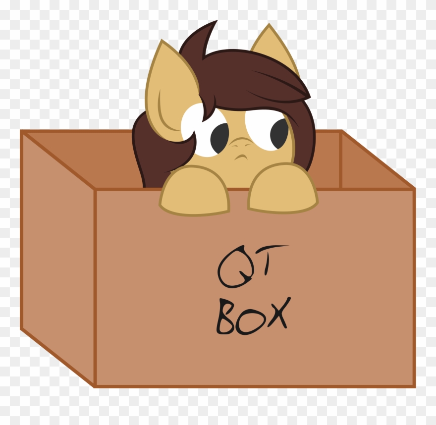#1277150 - - <, Artist - Plone, Box, Cardboard Box, - Cartoon Clipart