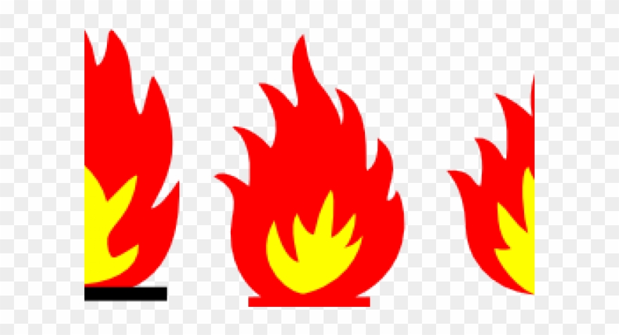 Flames Clipart Red Flame - Symbols Fire - Png Download