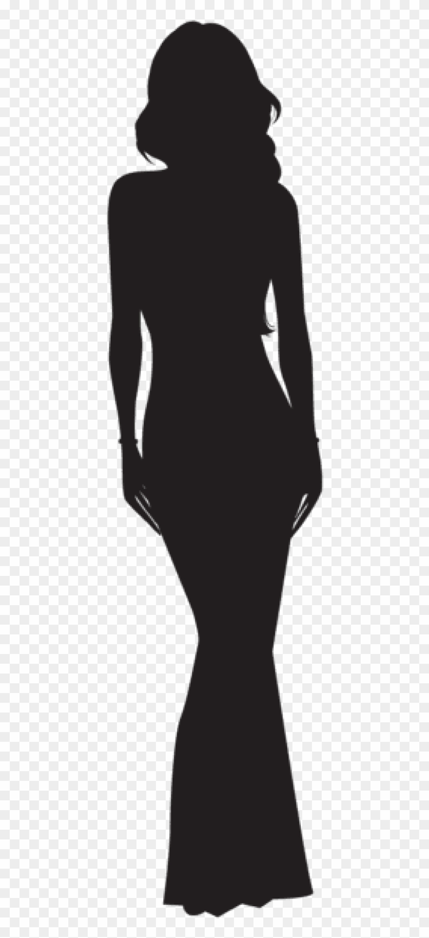 Free Png Woman Silhouette Png - Woman Silhouette Png Free Clipart