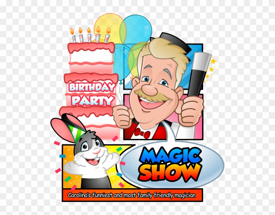 Uncle Bucks Magic Show For Kids Birthday Parties Charlotte - Uncle Bucks Magic Show Clipart