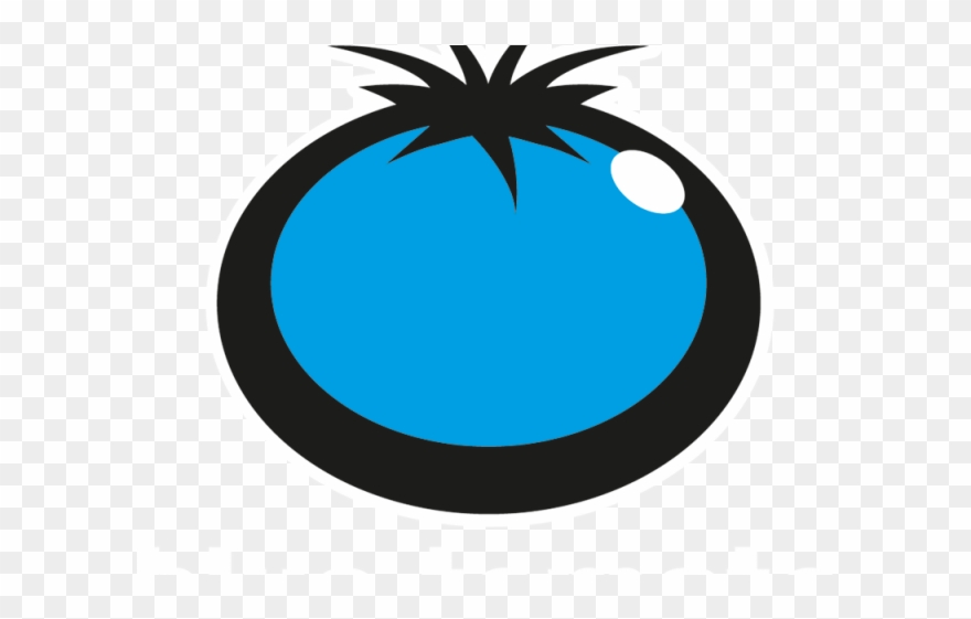 Tomato Clipart Circle - Blue Tomato - Png Download