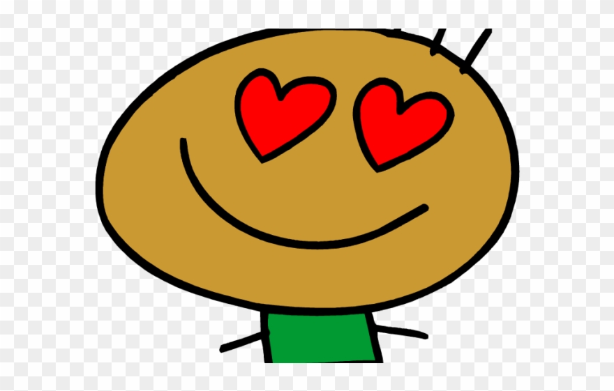 Love Eyes Cliparts - Heart Eyes Clipart - Png Download