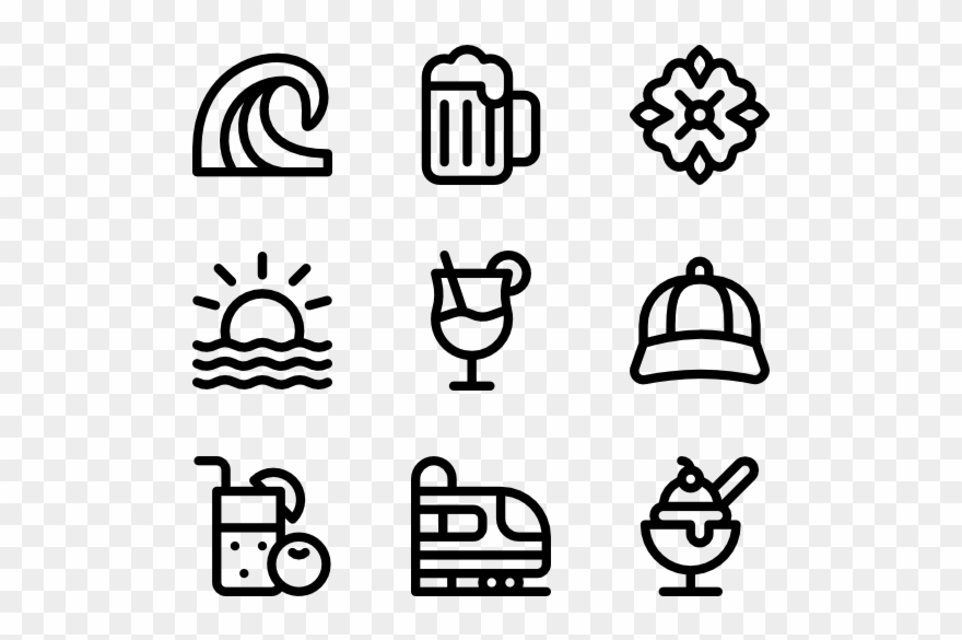 Summertime - Free Contact Icons Clipart