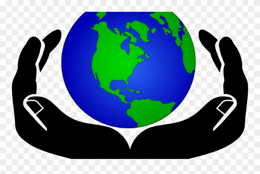 Peace Clipart At Getdrawingscom Free For Personal Use - Earth Hands Transparent Background - Png Download