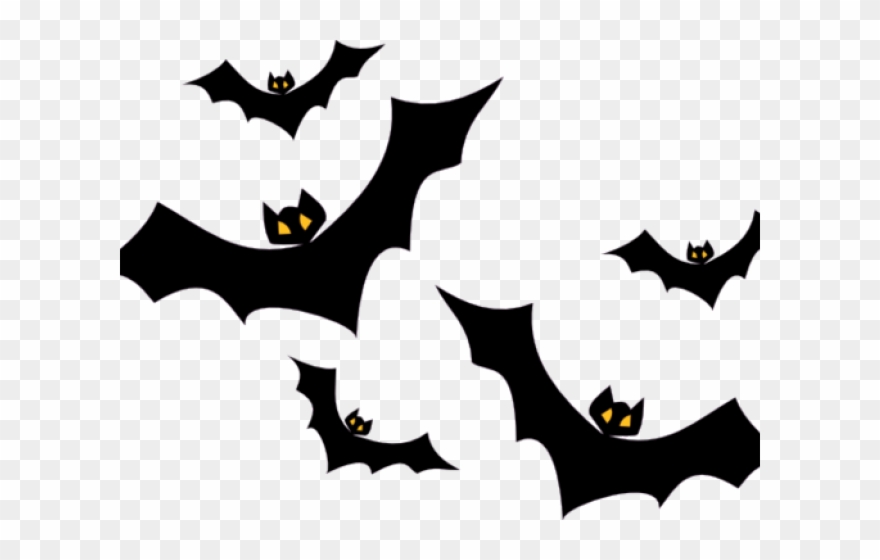 Bat Clipart Cute - Halloween Bats Transparent - Png Download