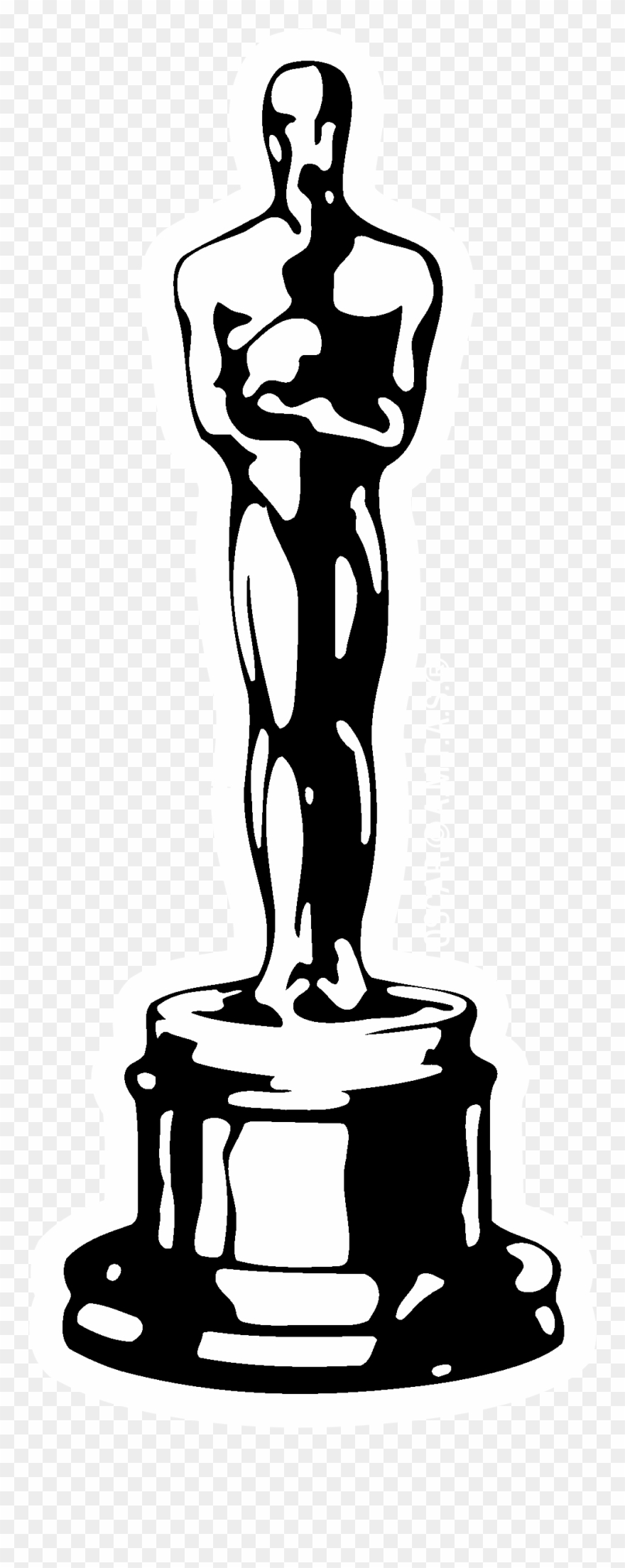 Oscar Vector Transparent - Academy Awards Clipart
