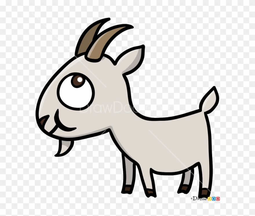 How To Draw Goat Clipart