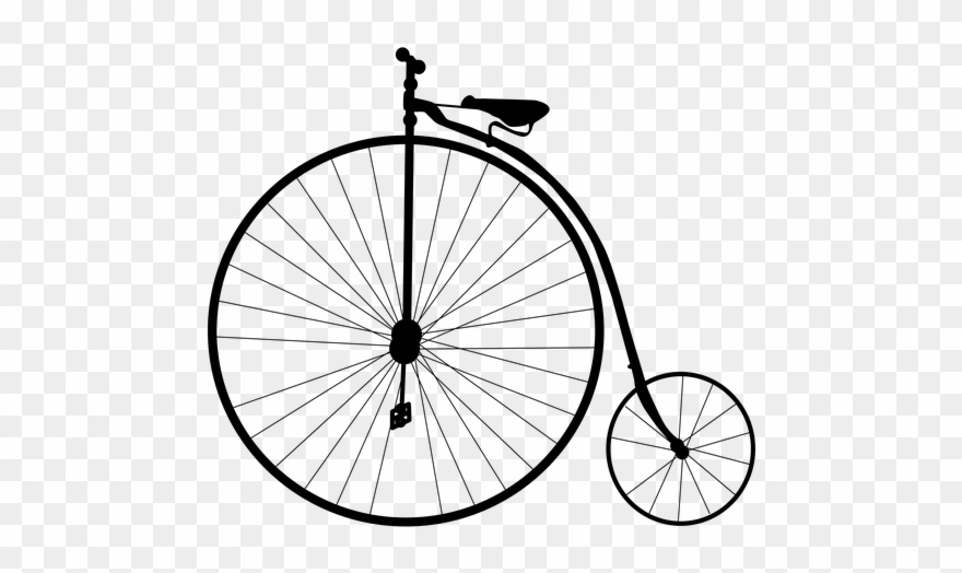 Пенни Фартинг, Колеса, Велосипед, Джеймс Starley Old - L Histoire Du Vélo Clipart