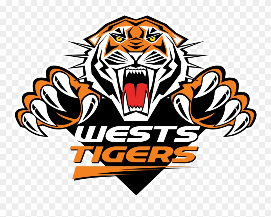 Wests Tigers Tube Bandana - West Tigers Logo Clipart