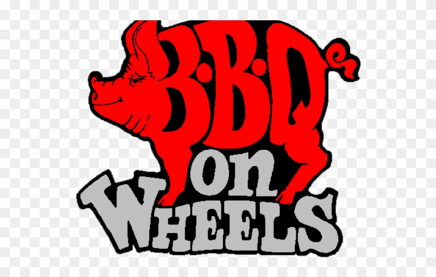 Barbecue Clipart Party Host - Bbq On Wheels - Png Download