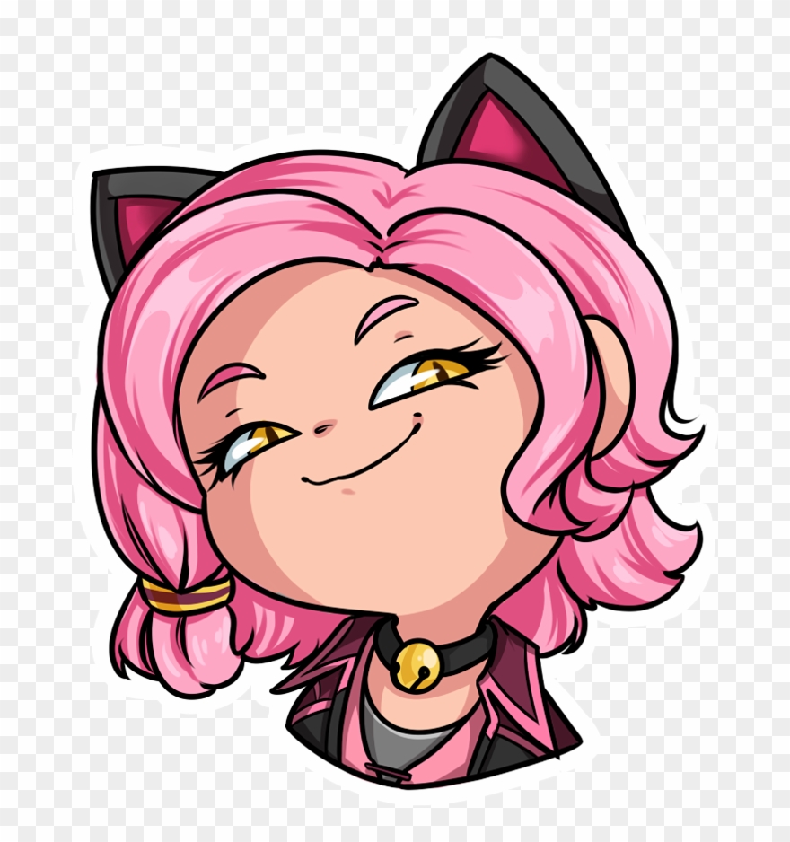 Smug Alley Cat Maeve From Paladins Clipart
