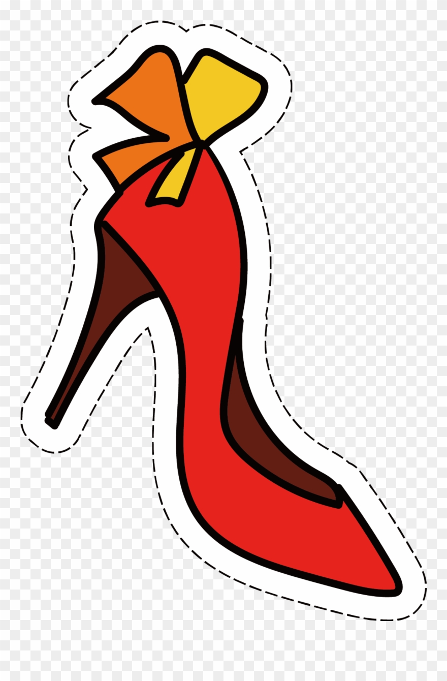 Shoe High Clipart