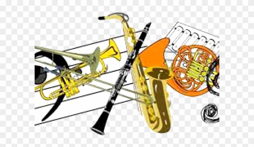 Band Clipart Instrumental - Music Band Graphic - Png Download