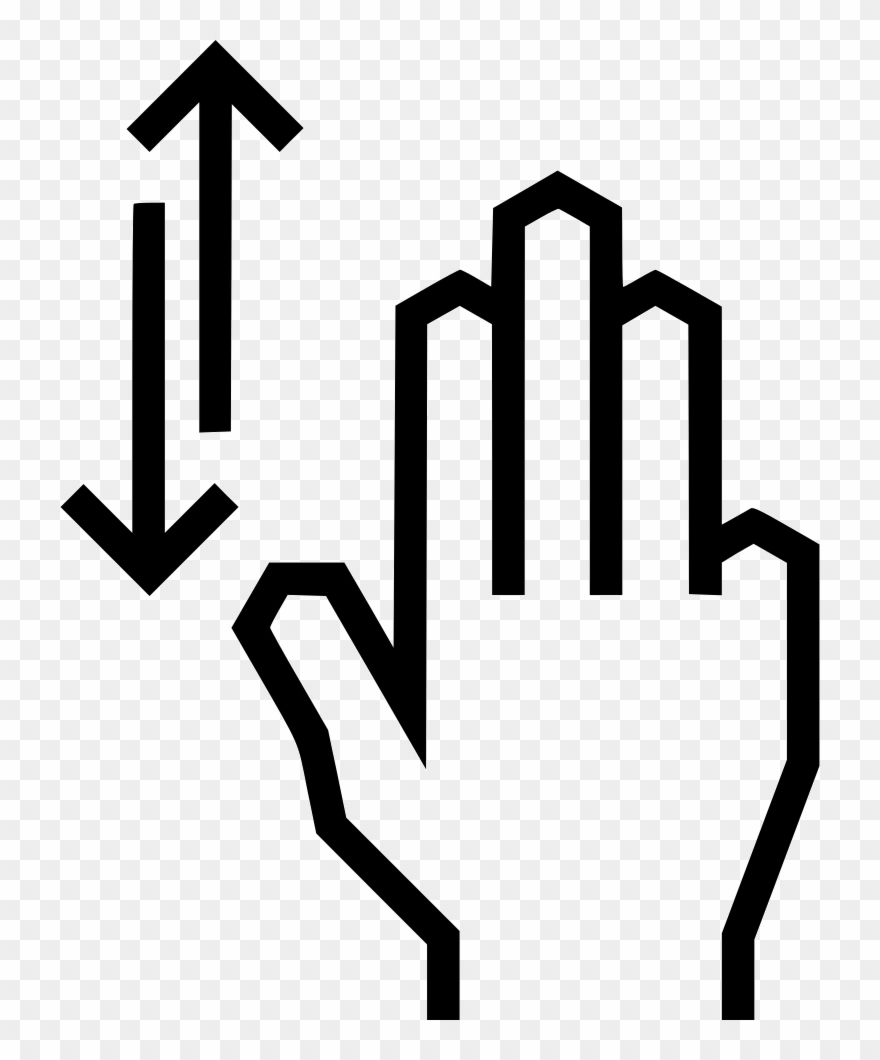 Swipe Left Right Svg Png Icon Free Download - Swipe Up And Down Png Clipart