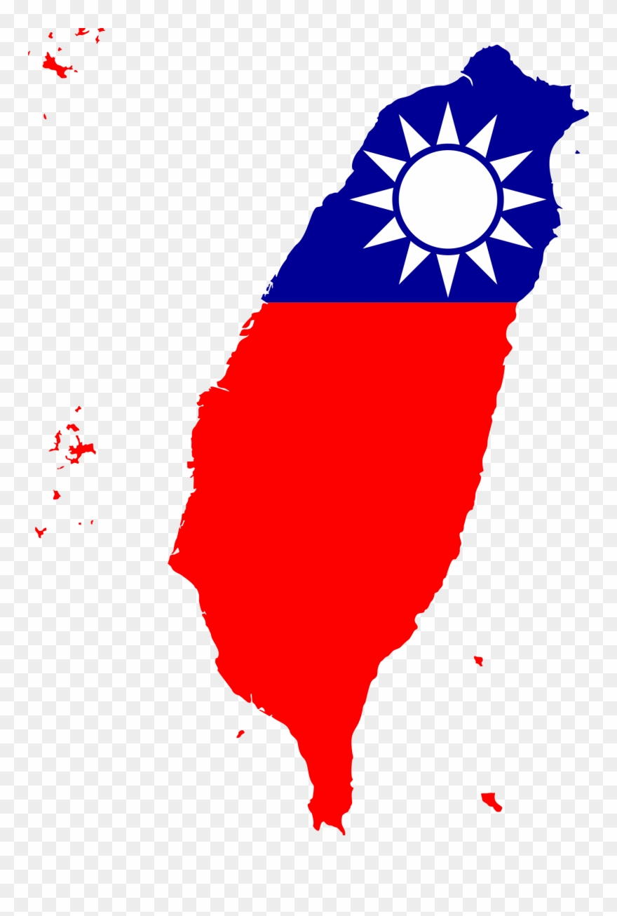This Free Icons Png Design Of Taiwan Map Flag Clipart