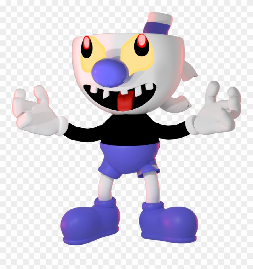 Stitchedaffliction 5 17 Mugman By The64thgamer - Cuphead Bad Ending Pop Clipart