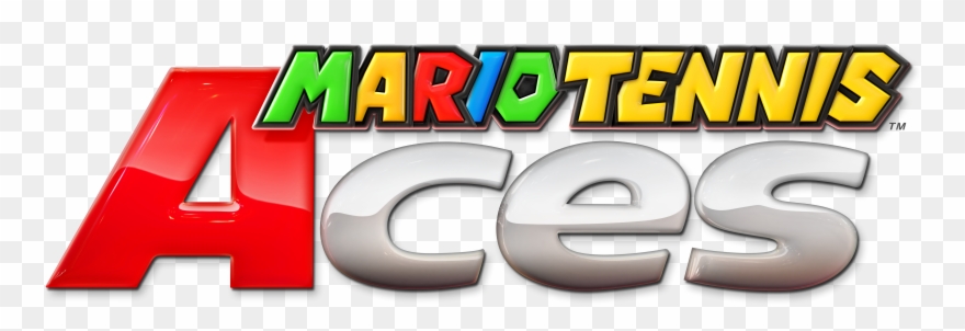 Mario Tennis Aces Logo Clipart