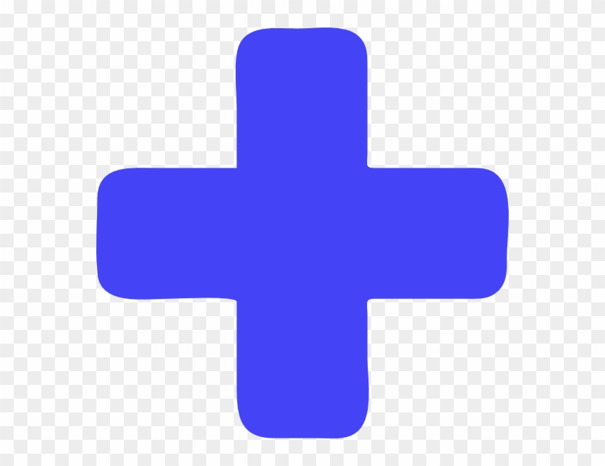Add2 Clip Art - Cross - Png Download
