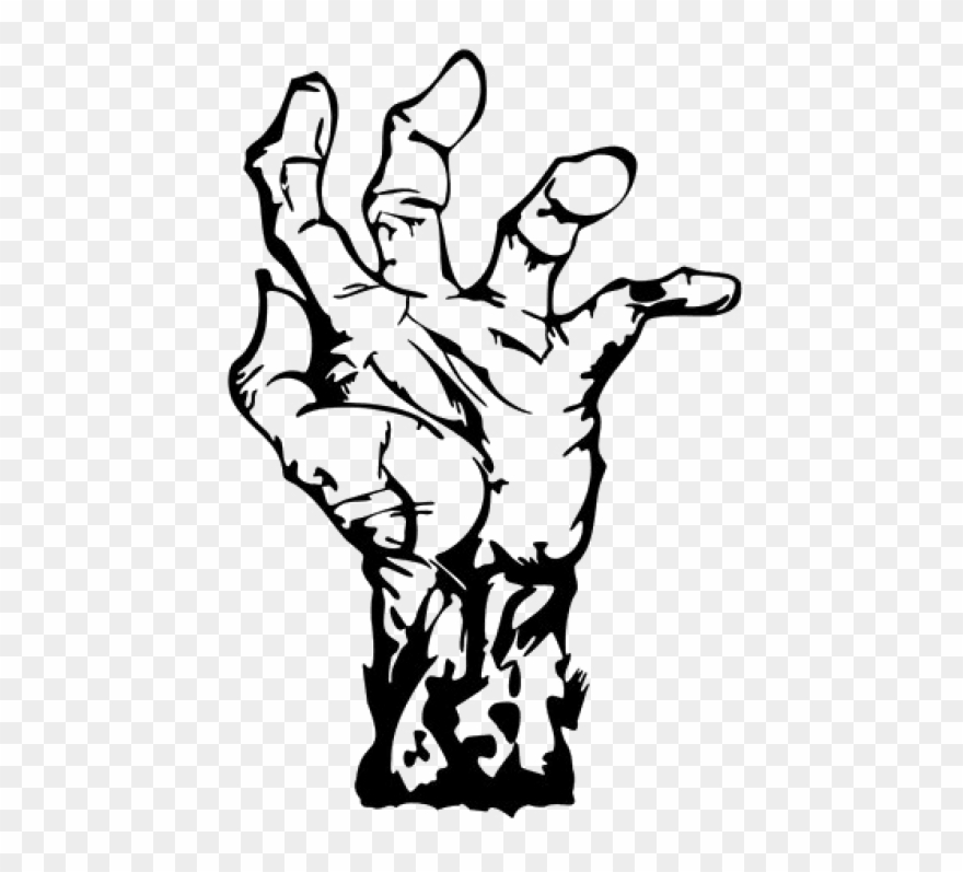 Free Png Download Zombie Hand Png Images Background - Transparent Zombie Hand Clipart