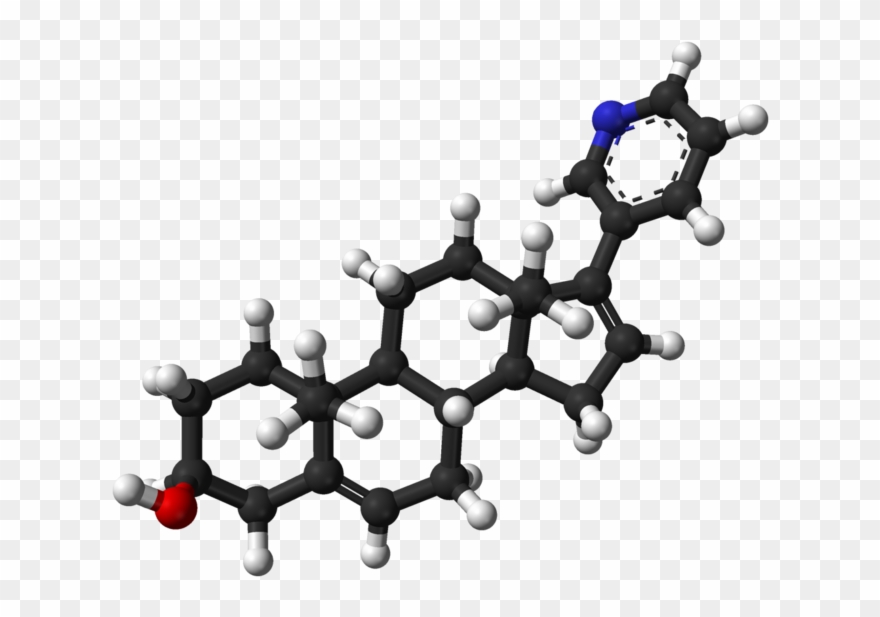 The Structure Of Abiraterone - Molecule Clipart