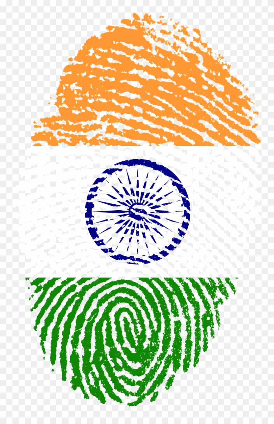 Tri-colored Indians In America - Transparent Indian Flag Png Clipart