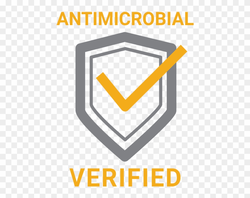 Antimicrobial Verified - Emblem Clipart
