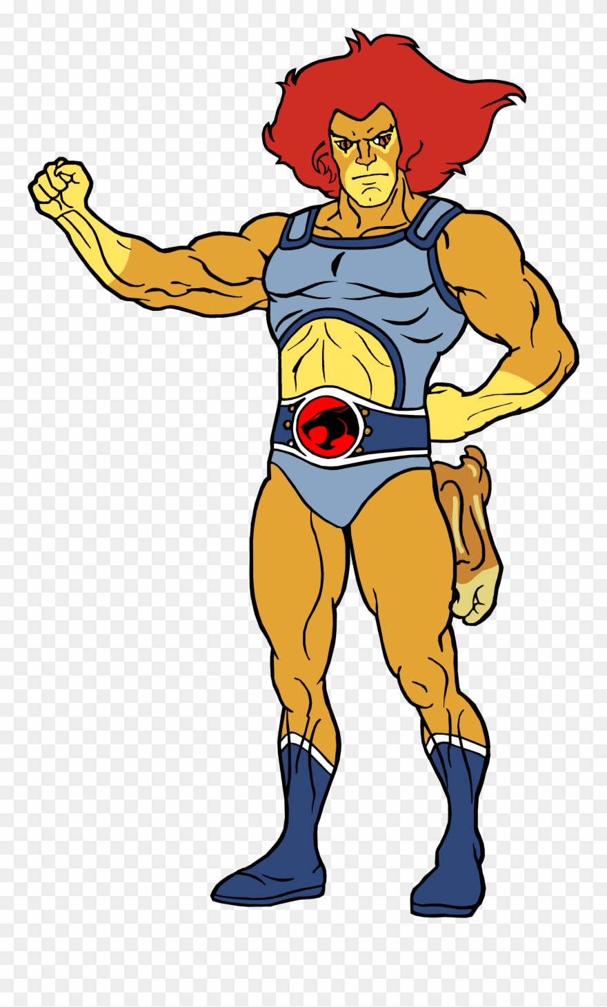 Art Black And White - Thundercats Lion O Original Clipart