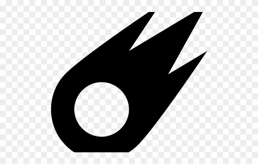 Meteor Clipart Commet - Emblem - Png Download