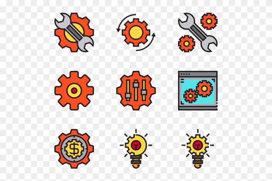 Gear - Surfing Icon Clipart