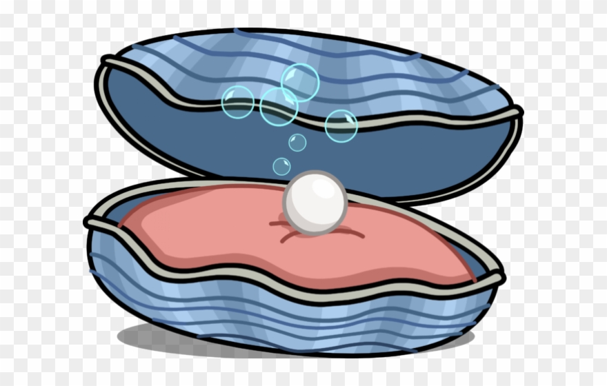 Clams Clipart Blue - Transparent Clam Clipart - Png Download