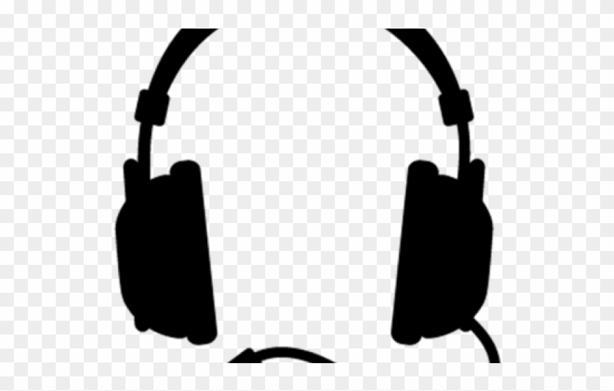 Drawn Headphone Transparent Background - Music Spacer For Instagram Clipart