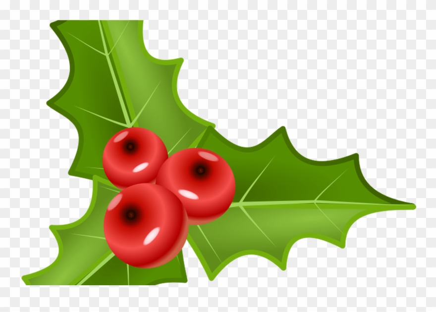 Holly Berry Clip Art Abeoncliparts Cliparts & Vectors - Holly Berries - Png Download