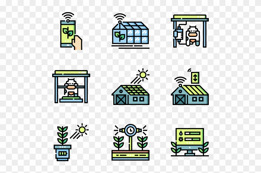 Smart Farm Clipart