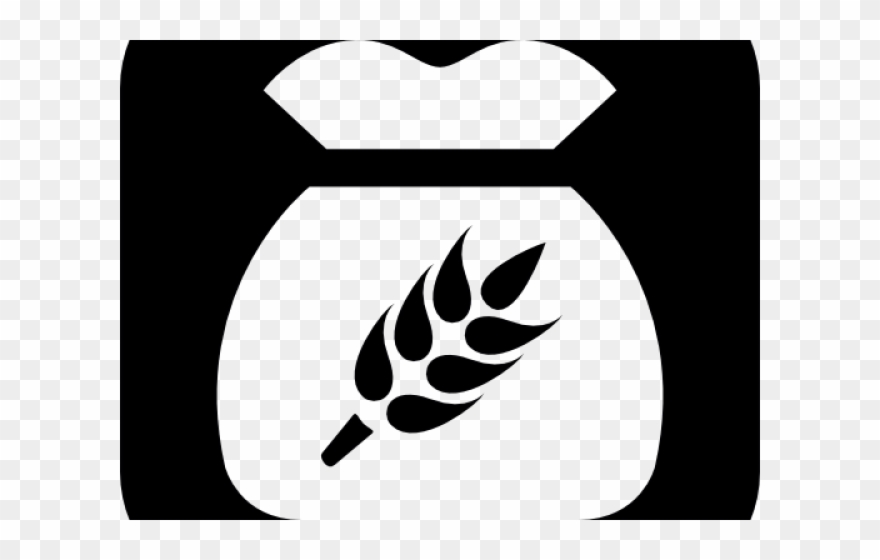 Grain Clipart Logo - Svg Bag Of Wheat - Png Download