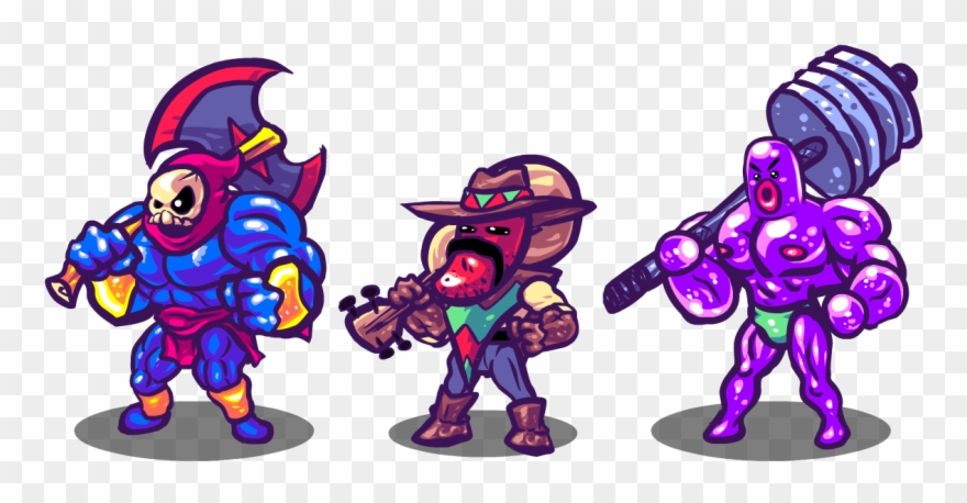 Emphasized Muscles With Super Bold Shiny/ Oily Highlights - Grape Person Clipart - Png Download