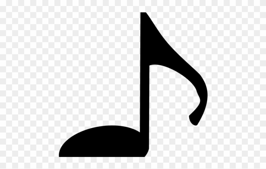 Musical Notes Clipart Transparent Background - Desenho Do Simbolo Da Musica - Png Download