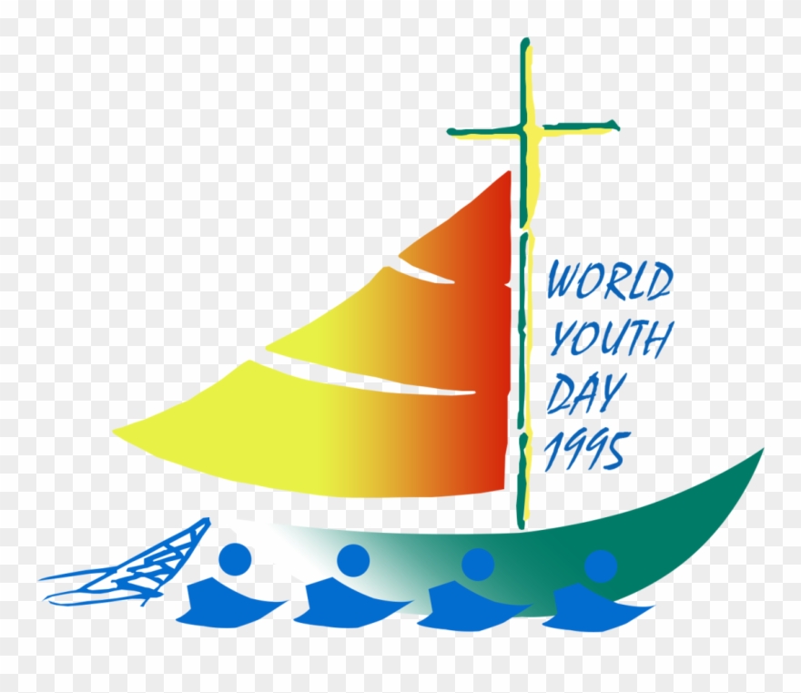 Pilgrims Clipart Boat - World Youth Day 1995 - Png Download