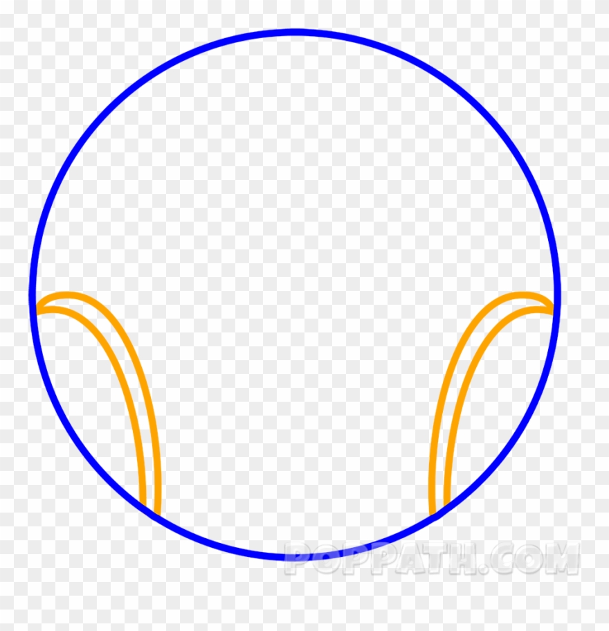 Draw Curved Cones With Curved Corner On Each Side Of - Horizon Observatory Clipart