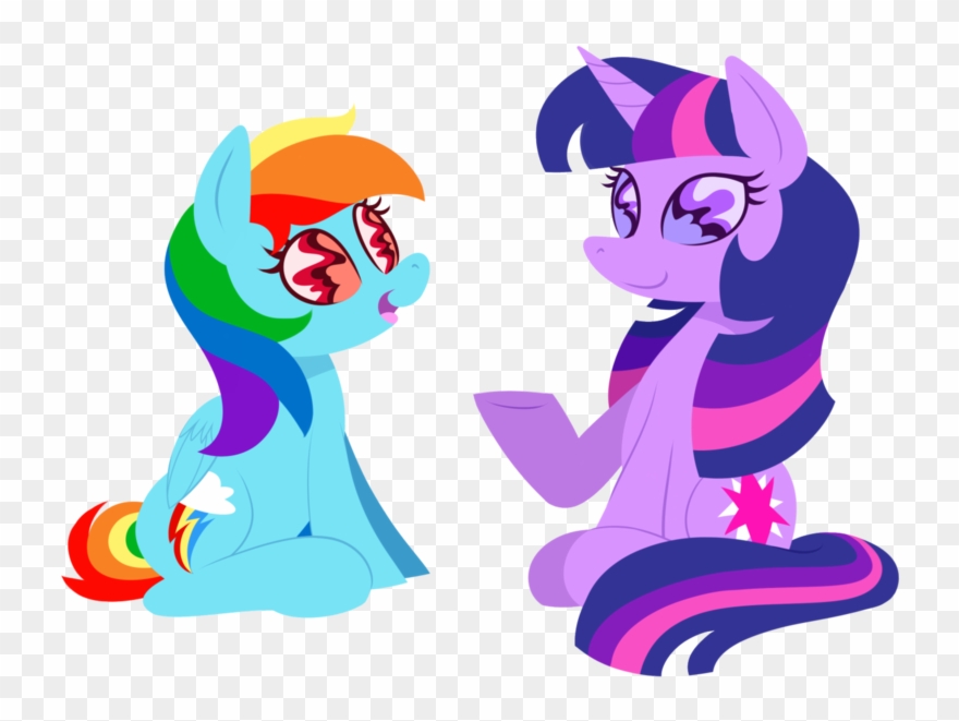 Wildberry-poptart, Backwards Cutie Mark, Duo, Female, - Cartoon Clipart