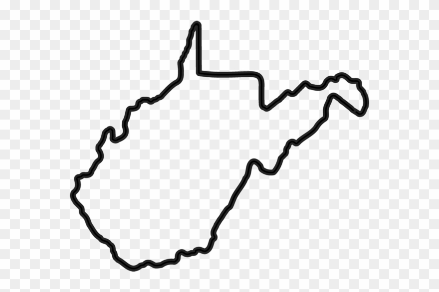 State Of West Virginia Clip Art - Png Download