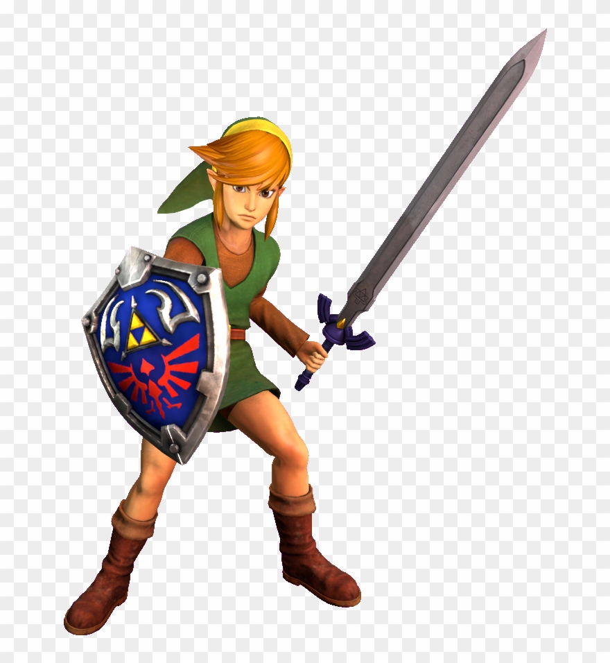 Legend Of Zelda Ocarina Time Soulcalibur Ii - Legend Of Zelda A Link Clipart