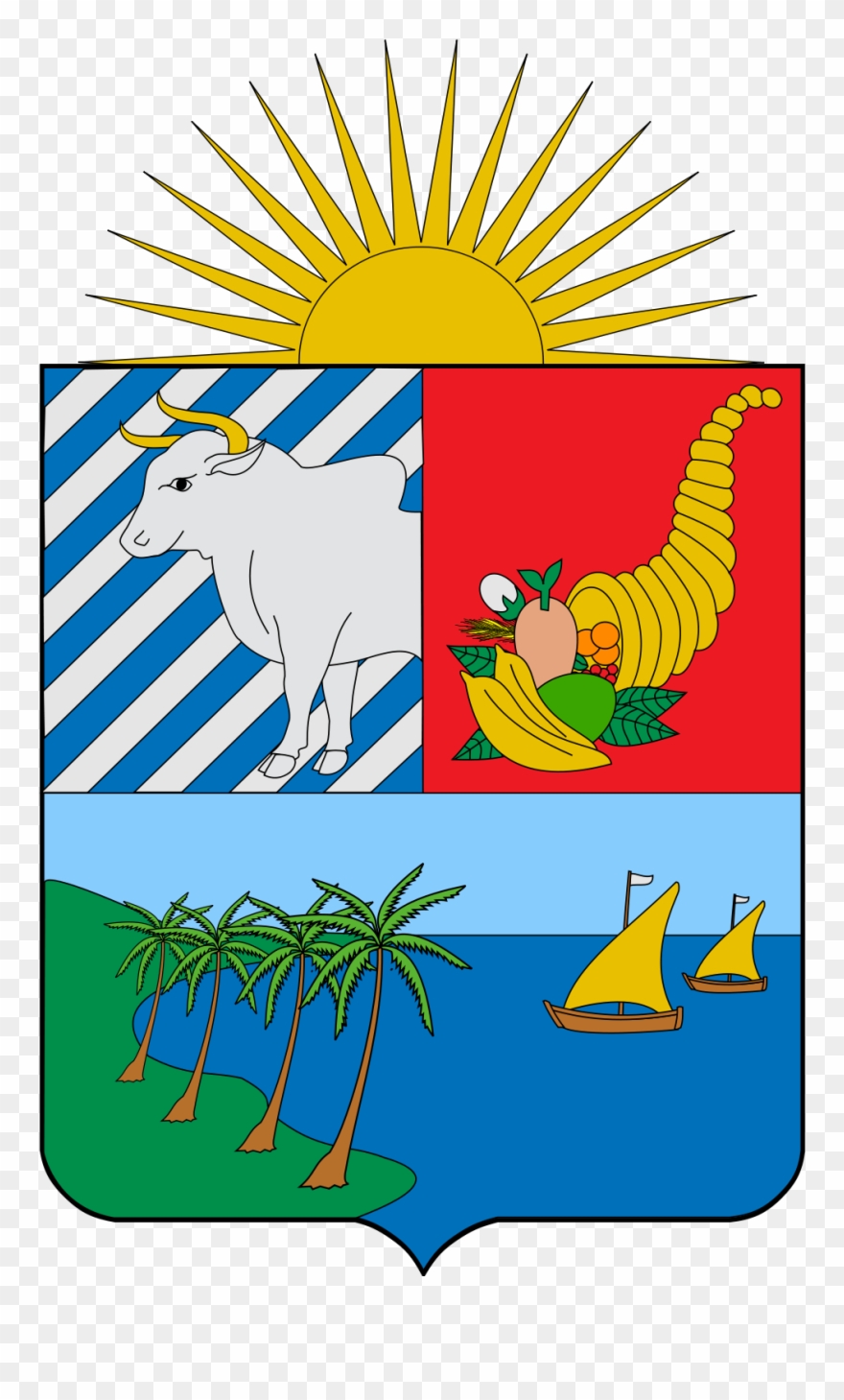 Escudo De Majagual Sucre Clipart